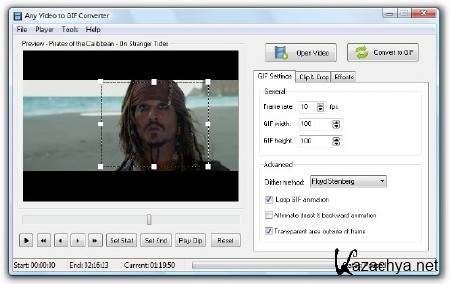 Aoao Video to GIF Converter 3.1