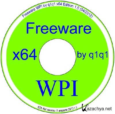 Freeware WPI by q1q1 x64 Edition 1.0 (04/2012) []