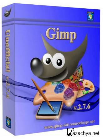 Gimp 2.7.6 Unofficial for Windows 7 Portable (ML/RUS)2012