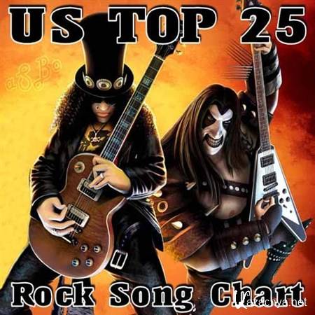 US TOP 25 Rock Song Chart (2012)