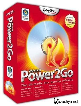 CyberLink Power2Go Essential 8.0.0.1429 + Rus