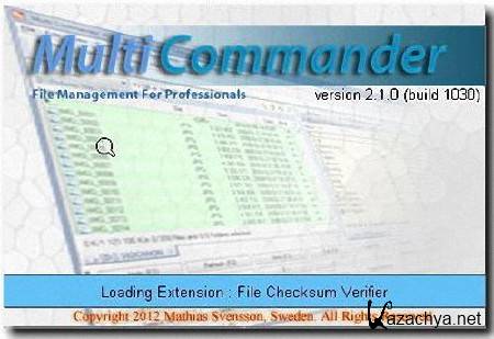 Multi Commander Portable 2.1.0 (Build 1030) (ML/RUS) 2012