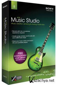 Sony ACID Music Studio 8.0 Build 178 + Rus