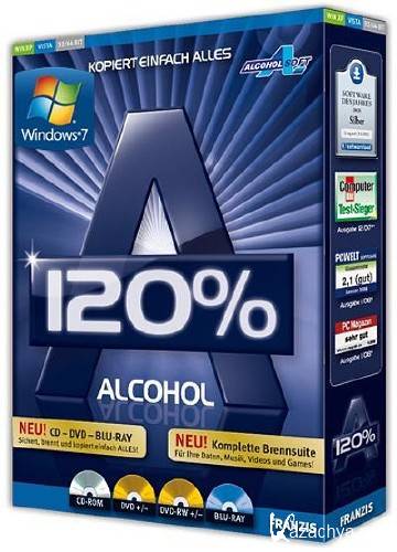 Alcohol 120% v 2.0.2.3929 Final Retail (+ BetaMaster's keygen)