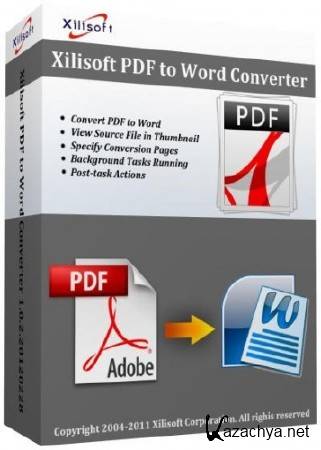 Xilisoft PDF to Word Converter 1.0.2 Build 20120228 RUS Portable (ML/RUS) 2012