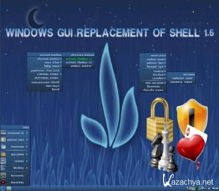 Windows GUI replacement of shell 1.6