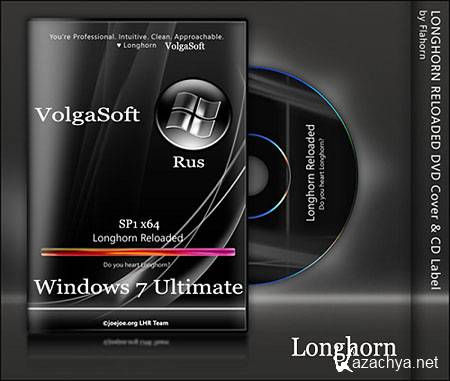  7 Ultimate SP1 (x64) VolgaSoft Longhorn v 2.1 (2012)