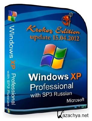 Windows XP Pro SP3 Rus VL Final 86 Krokoz Edition (15.04.2012)