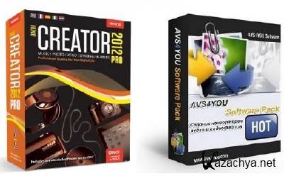 AVS All-In-One Install Package 2 + Roxio Creator 2012 PRO 13.5 (x86+x64, 2012, RUS)