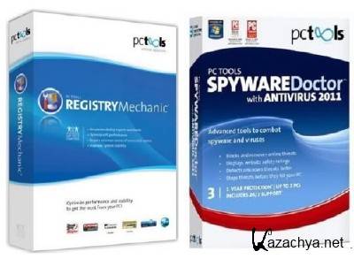PC Tools Spyware Doctor with AntiVirus Final 8 + PC Tools Registry Mechanic 10 Portable