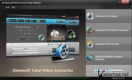 Aiseesoft DVD Converter Suite Platinum 6.2.36.8184