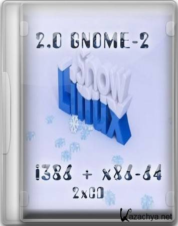 Snowlinux 2.0 GNOME-2 i386 + x86-64 (2xCD)