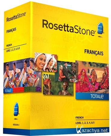 Rosetta Stone 3.4.7 (French: Levels 1, 2, 3, 4, 5) 