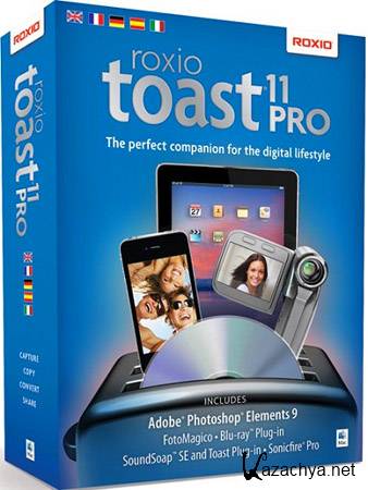 Toast Titanium Pro 11 + Update (2012/Mac OS)