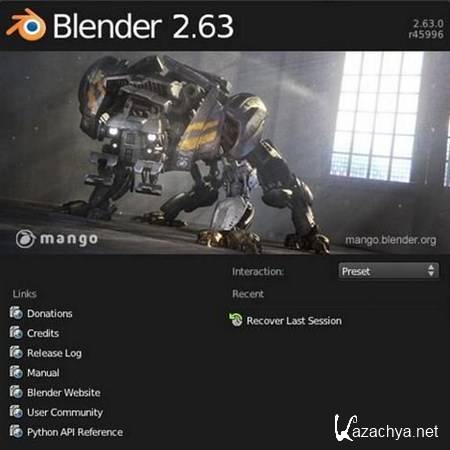 Blender v2.63 Portable