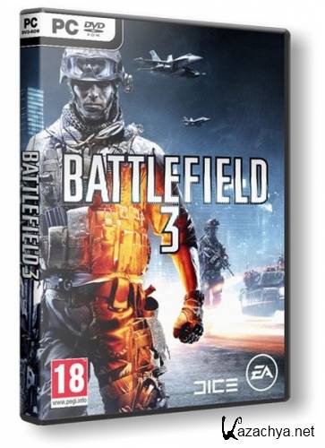 Battlefield 3.v 1.0u4 + 1 DLC (3xDVD5) (2012/RUS/Repack  Fenixx)