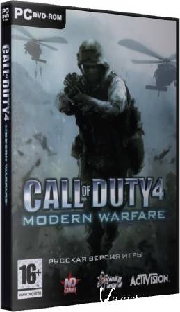 Call of Duty 4: Modern Warfare (SP1.6/MP1.7) (Ru) 2007  RG Games (RePack) 