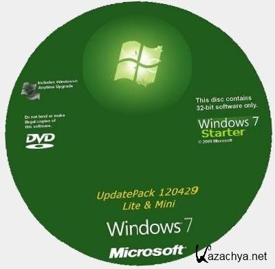 Microsoft Windows 7 Starter SP1 x86 RU Lite & Mini "Modern" 120429