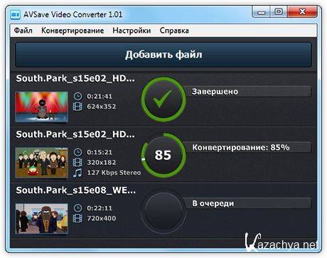 Avsave Video Converter 1.01 Rus + Portable