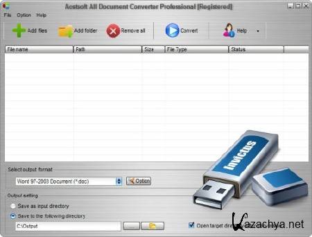 AostSoft All Document Converter Professional 3.8.4 Portable (ENG) 2012