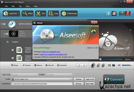 Aiseesoft Multimedia Software Ultimate 6.2.30 (2012) 