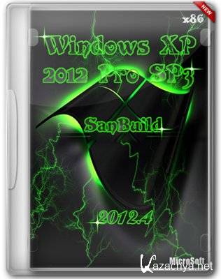 Windows XP Pro SP3 (x86) SanBuild 2012.4 (2012) RUS