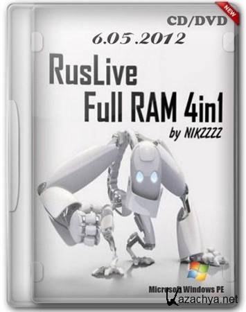 RusLiveFull RAM 4in1 by NIKZZZZ CD/DVD 06.05.(2012/RUS)