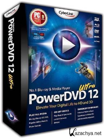 CyberLink PowerDVD Ultra v.12.0.1618.54 -   (ENG/RUS) 2012