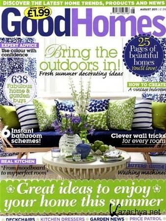 GoodHomes - August 2011 (UK)