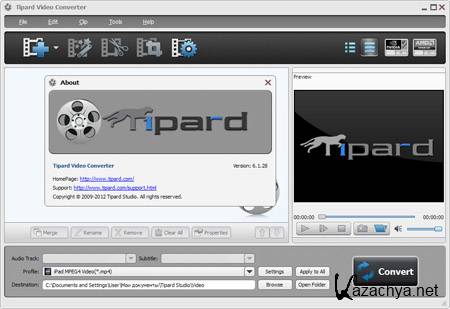 Tipard DVD Software Toolkit Platinum 6.1.36 + Portable