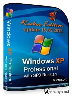 Windows XP Pro SP3 Rus VL Final 86 Krokoz Edition (15.05.2012)