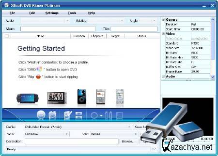 Xilisoft DVD Ripper Platinum 7.2.0.20120420 (ML/ENG) 2012 Portable