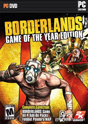 Borderlands + 4 DLC (2010/RUS/PC/RePack)