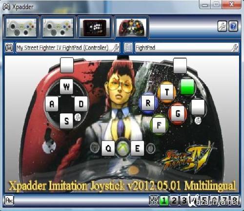 Xpadder Imitation Joystick v2012.05.01 Multilingual