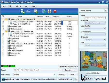 Xilisoft Video Converter Standard v5.1.26.1016 + Rus