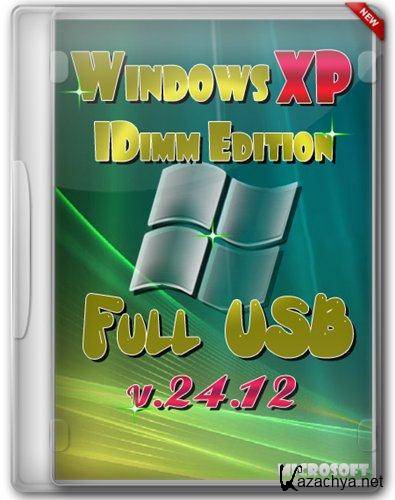 Windows XP SP3 IDimm Edition Full USB v.24.12 RUS VLK 