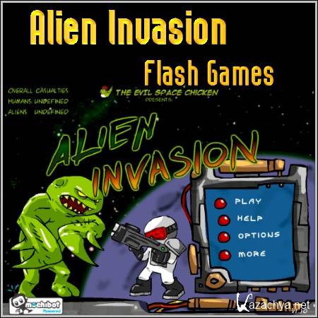 Alien Invasion - Flash Games (2012/swf)