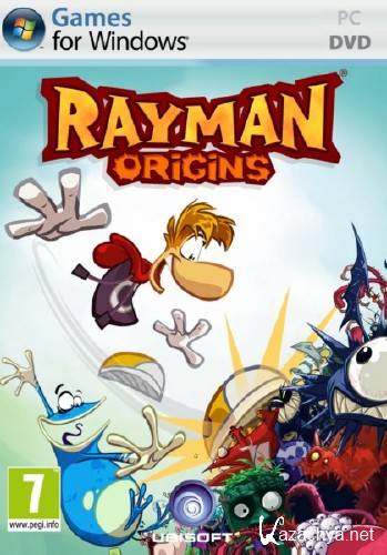 Rayman Origins v1.0.32504 (2012/Rus/Eng/Multi10/PC) Repack  �� R.G. Origami