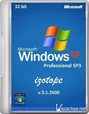 Windows XP Pro SP3 izotope v.5.1.2600 (x86/RUS/2012)