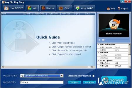 Any Blu-Ray Copy v2.0.1 (ENG) 2012