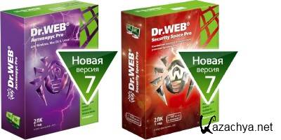 Dr.Web Anti-Virus + Dr.Web Security Space 7.0.1.6050 Final [Multi/] (2xCD)