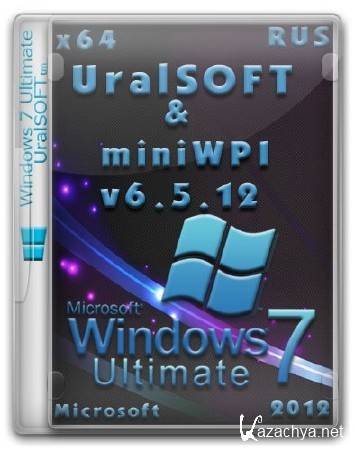 Windows 7 x64 Ultimate UralSOFT/miniWPI v6.5.12 (RUS/2012)