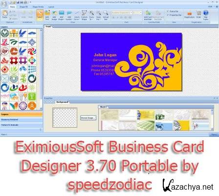 EximiousSoft Business Card Designer 3.70 Portable
