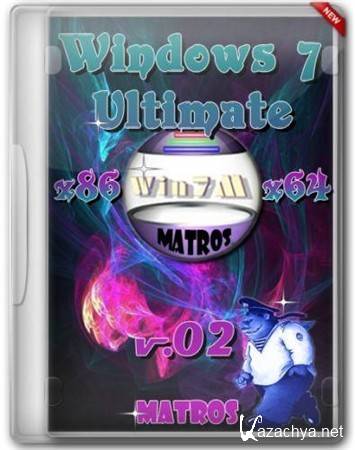 WINDOWS 7 ULTIMATE X86/X64 MATROS V.02 (2012/RUS)