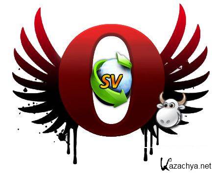 Opera Unofficial 12.00.1450 RC + IDM 6.11 Build 8 Final & Ad Muncher (RUS) 2012 Portable