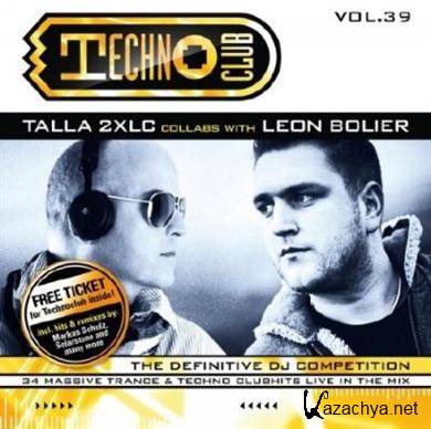 VA - Talla 2XLC collabs Leon Bolier - Techno Club Vol. 39 (2012). MP3 