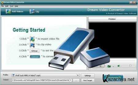 Dream Video Converter Ultimate 4.5.8.0 (ENG) 2012 Portable