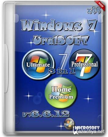 Windows 7 x86 UralSOFT 3 in 1 v.6.6.12