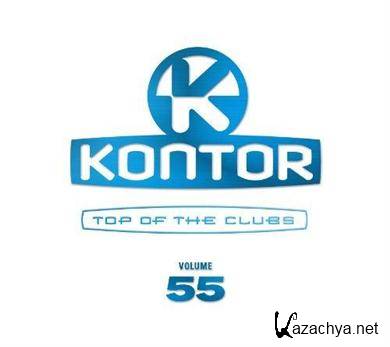 VA - Kontor Top of the Clubs Vol.55 (3 CD : mixed + cue) (15.06.2012). MP3
