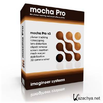 Imagineer Systems Mocha Pro+AE V3.0.1 + 3.0.2-5102 + 3D Importer 1.0 Plugin+ Mac+ MochaImportPlus